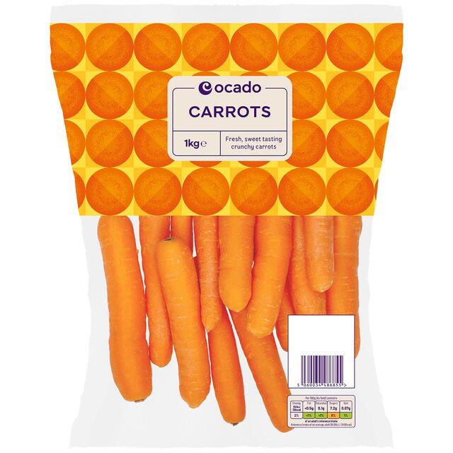 Ocado British Carrots thumbnail 2