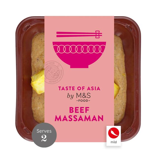 M&S Beef Massaman - Taste of Asia