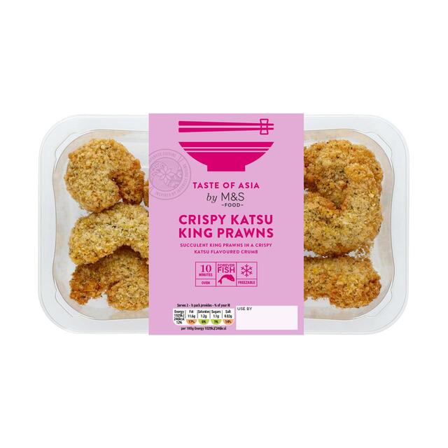 M&S Crispy Katsu King Prawns - Taste of Asia