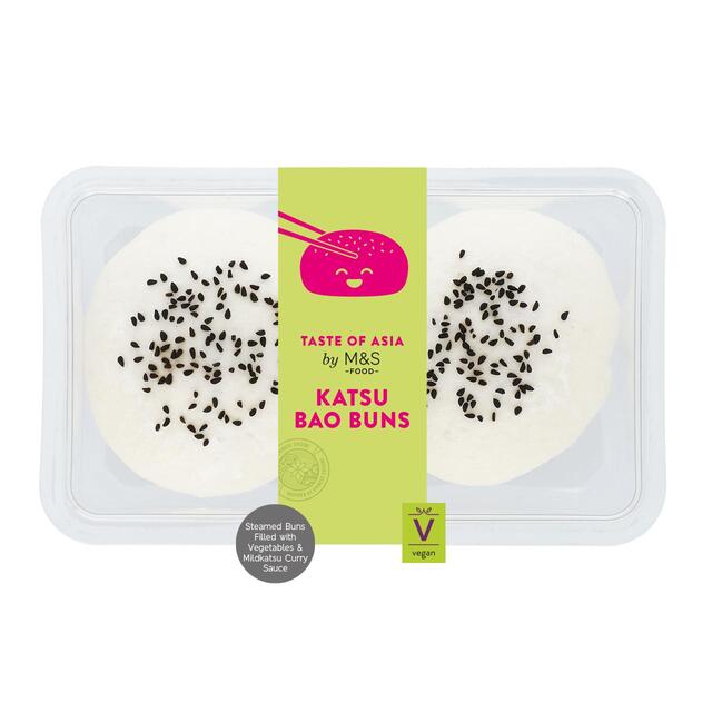 M&S 2 Katsu Bao Buns - Taste of Asia thumbnail 2