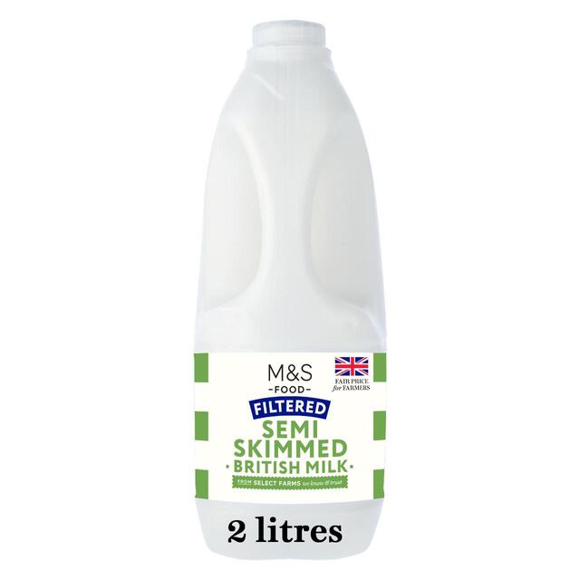 M&S Filtered Semi Skimmed British Milk