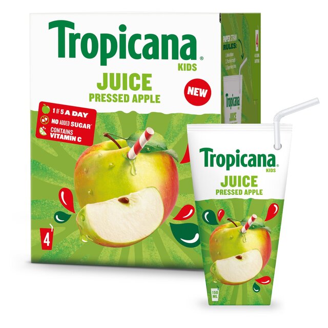 Tropicana Kids Pressed Apple Juice