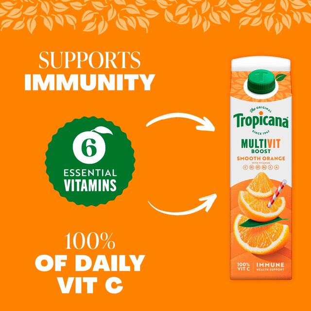 Tropicana Smooth Orange Multivit Boost thumbnail 3