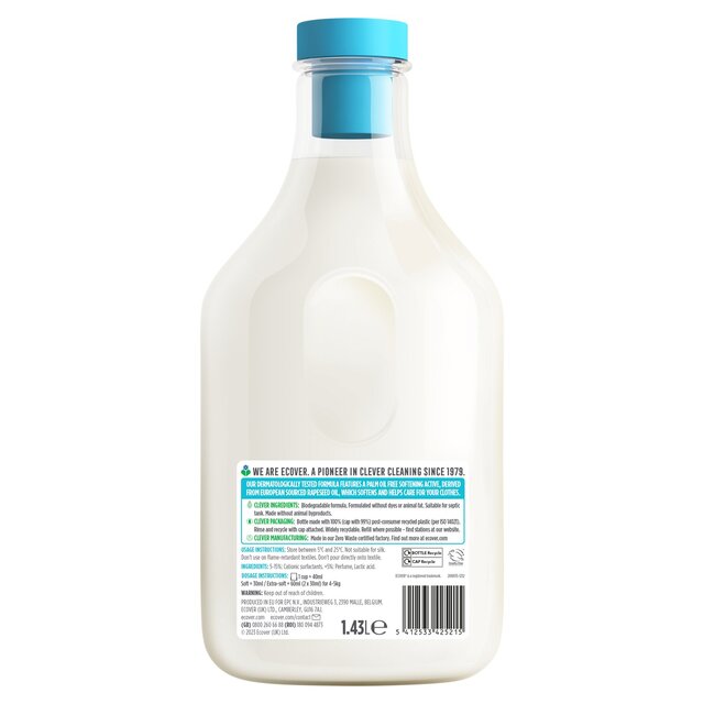 Ecover Fabric Softener Rose & Bergamot 47 Washes thumbnail 2