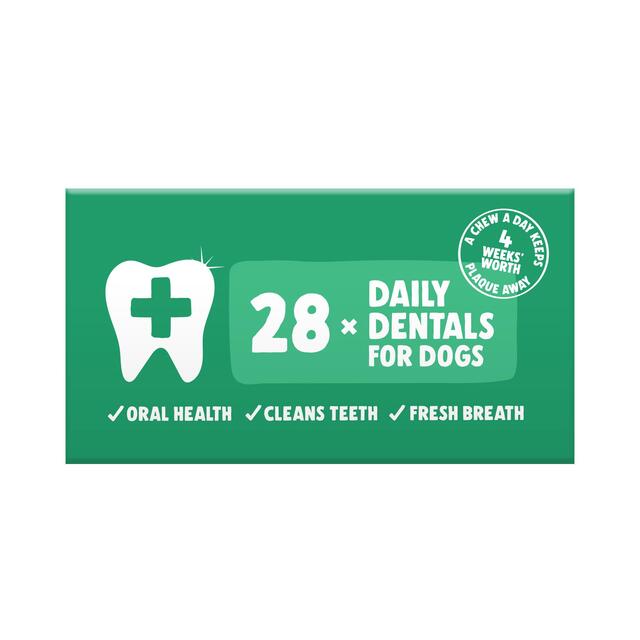Denzel's Daily Dentals Medium Dog Peanut Butter, Peppermint & Parsley thumbnail 4