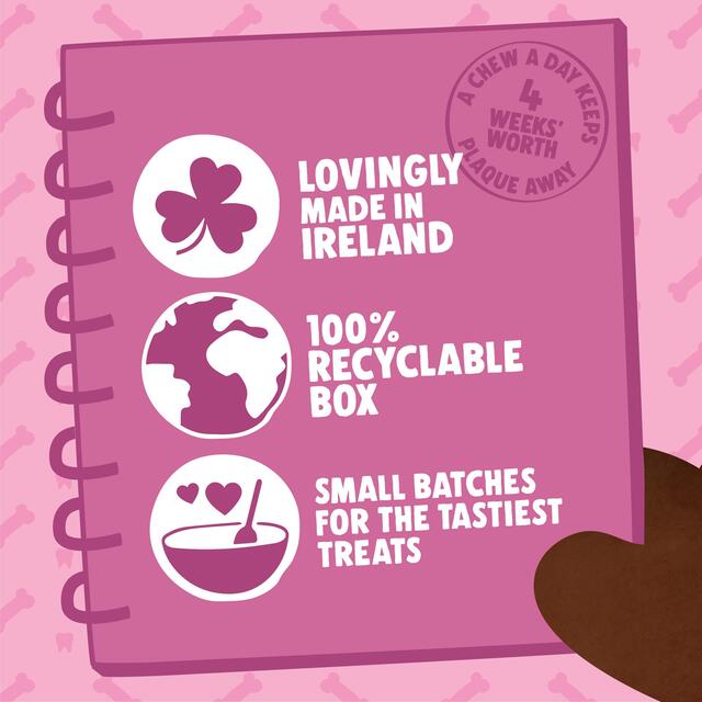 Denzel's Daily Dentals Small Dog/Puppy Salmon, Spearmint & Coconut Oil thumbnail 4