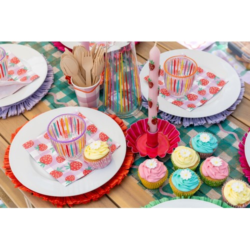 Talking Tables Strawberry Paper Napkins thumbnail 3