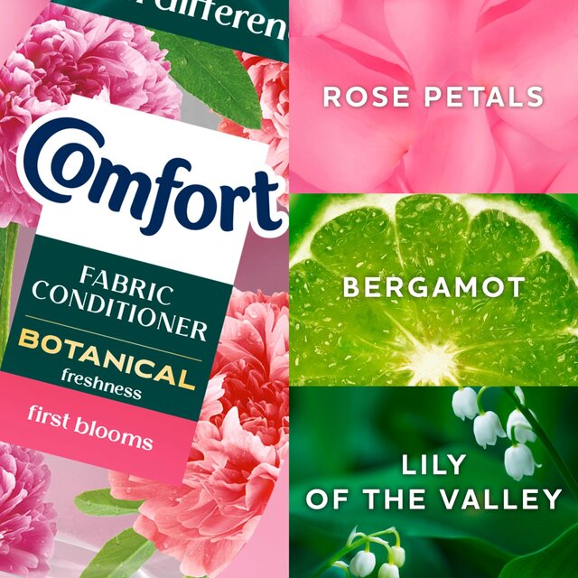Comfort Botanical Fabric Conditioner First Blooms 38 Washes thumbnail 4
