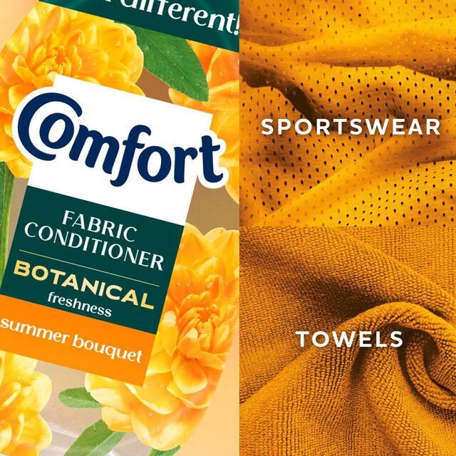 Comfort Botanical Fabric Conditioner Summer Bouquet 38 Washes thumbnail 5