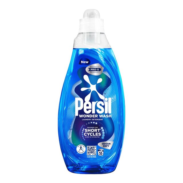 Persil Wonder Wash Odour Defy Laundry Detergent 55 Washes thumbnail 2