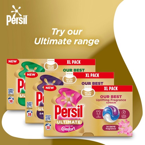Persil Ultimate Washing Capsules Active Clean 38 washes thumbnail 6