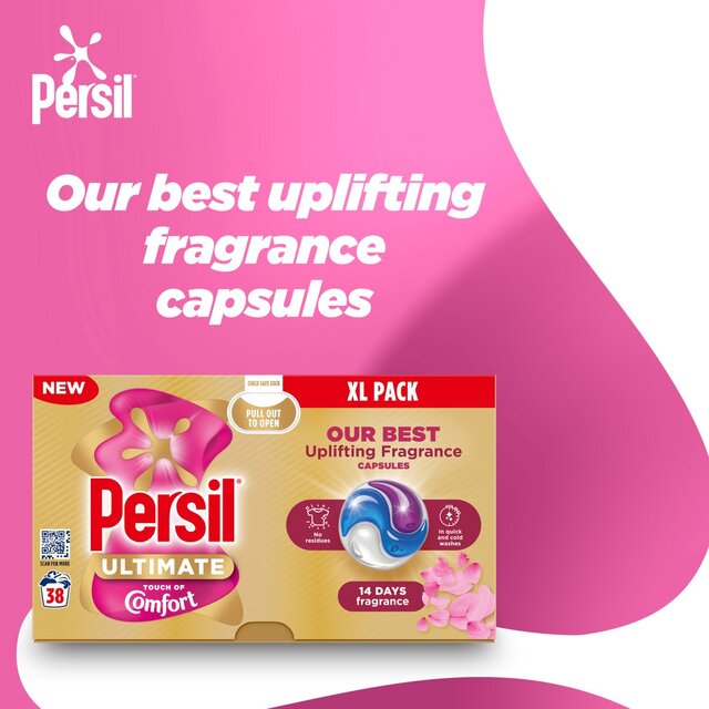 Persil Ultimate Touch of Comfort Laundry Washing Capsules thumbnail 5
