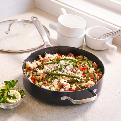 GreenPan Copenhagen Aluminium Non-Stick 28cm, 4.3 Litre Skillet with lid thumbnail 5