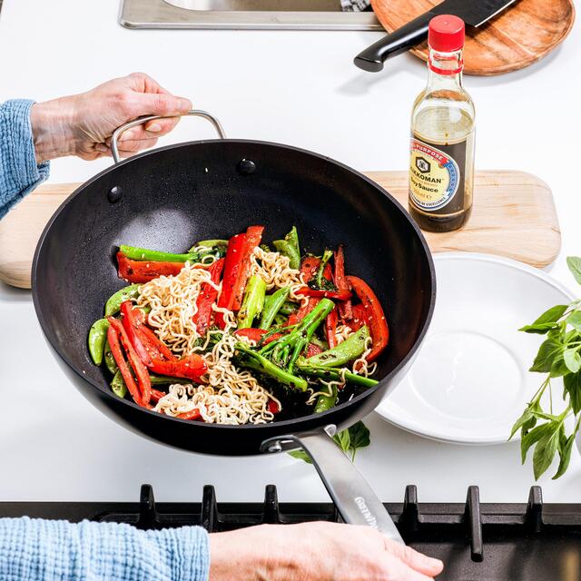 GreenPan Copenhagen Aluminium Non-Stick 30cm, 4.8L Wok thumbnail 5