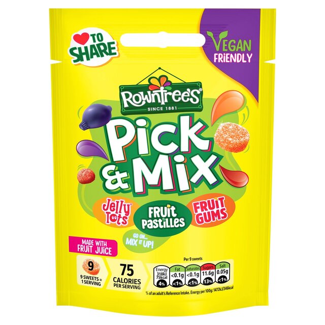 Rowntree's Pick & Mix Vegan Friendly Sweets Sharing Bag thumbnail 4