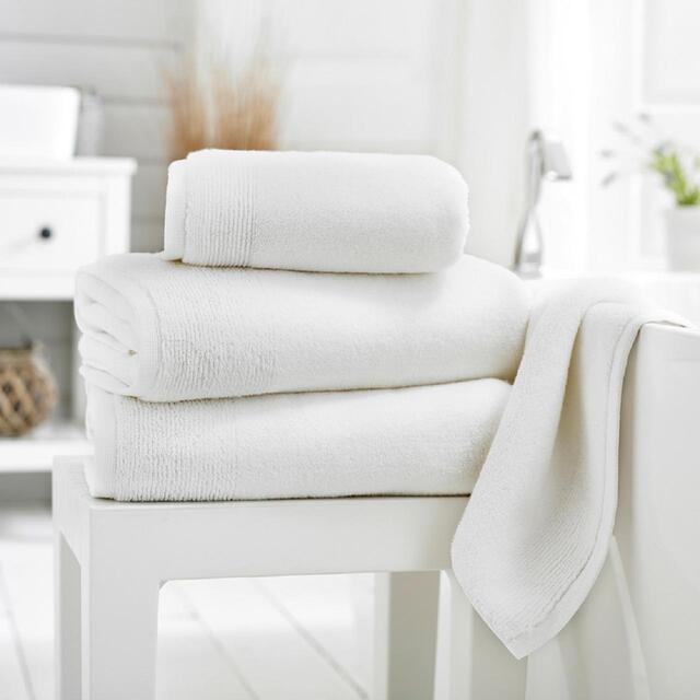 Deyongs Palazzo 800gsm Hotel Luxury Cotton Towel, White thumbnail 3