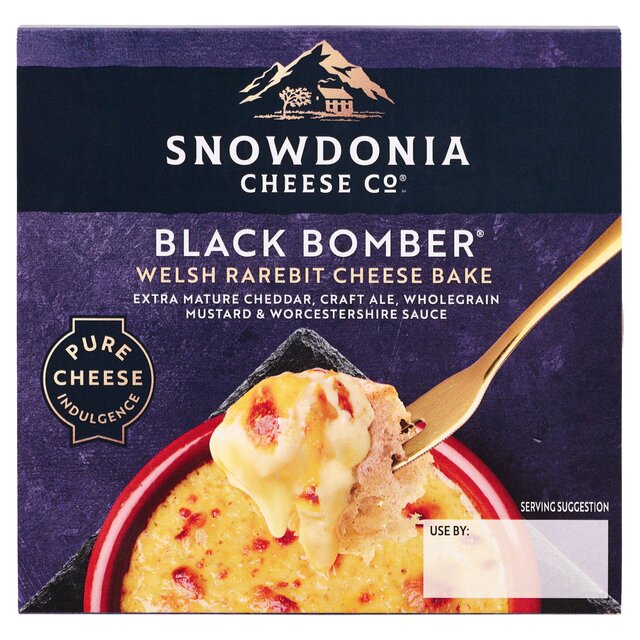 Snowdonia Black Bomber Welsh Rarebit bake
