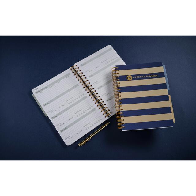 Nu Nautical Gold Stripe B5 Lifestyle Planner thumbnail 2