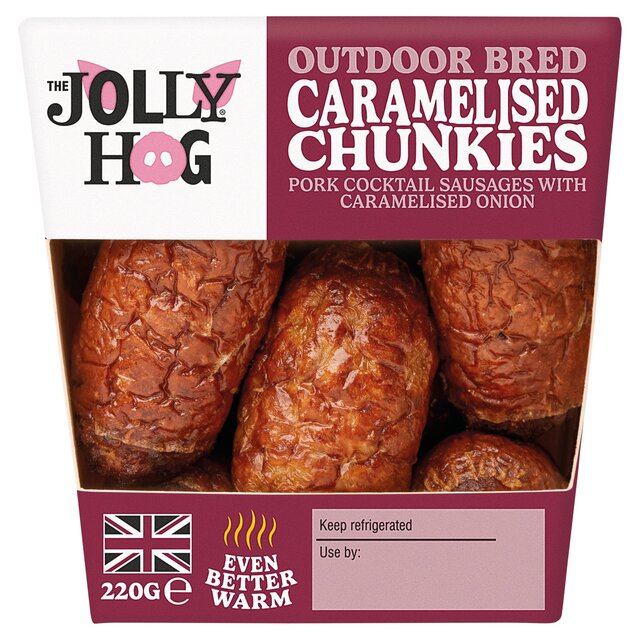 The Jolly Hog 10 Caramelised Onion Chunkies