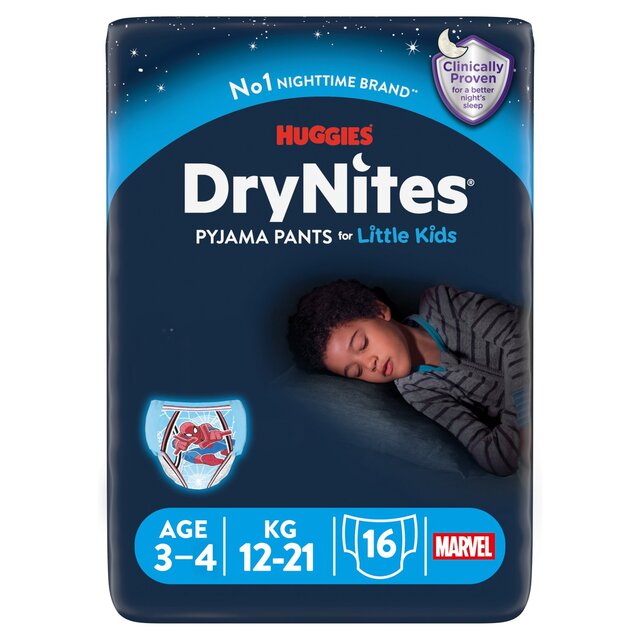 DryNites 3-4 yrs Boy Jumbo Pack
