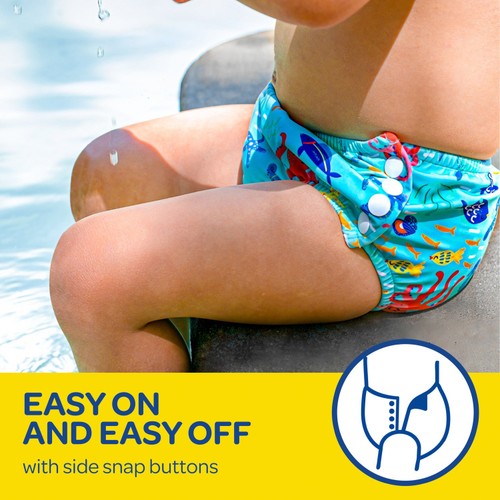 Huggies Little Swimmers Reusable Swim Pant Size 5-6 (13kg+)  thumbnail 4