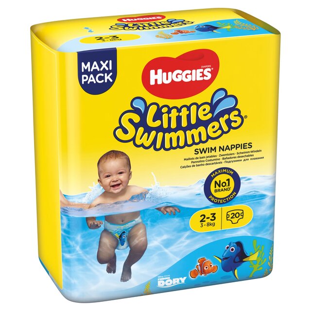 Huggies Little Swimmers Swim Nappies Size 2-3 thumbnail 2