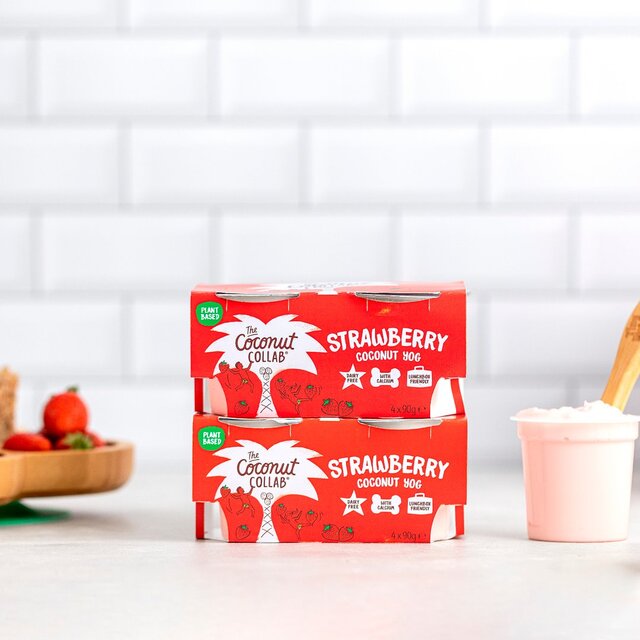 The Coconut Collab Strawberry Coconut Yoghurt Multipack thumbnail 2