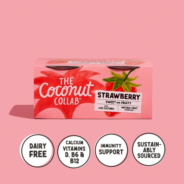 The Coconut Collab Strawberry Coconut Yoghurt Multipack thumbnail 6