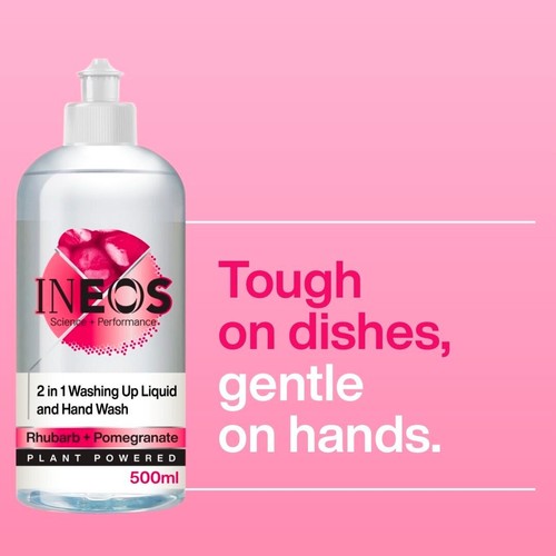 INEOS Washing Up Liquid Rhubarb + Pomegranate thumbnail 3