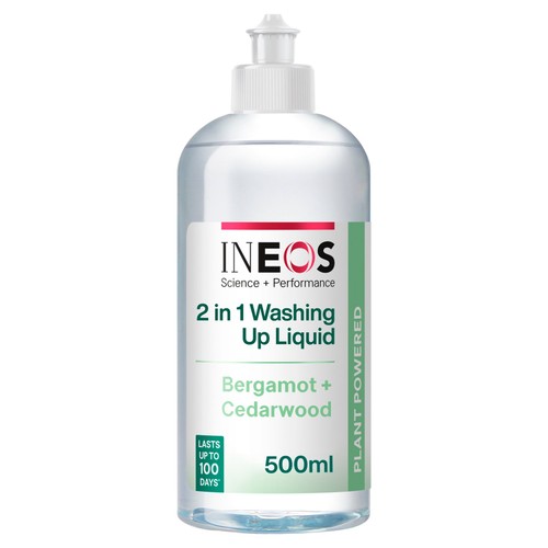 INEOS Washing Up Liquid Bergamot + Cedarwood