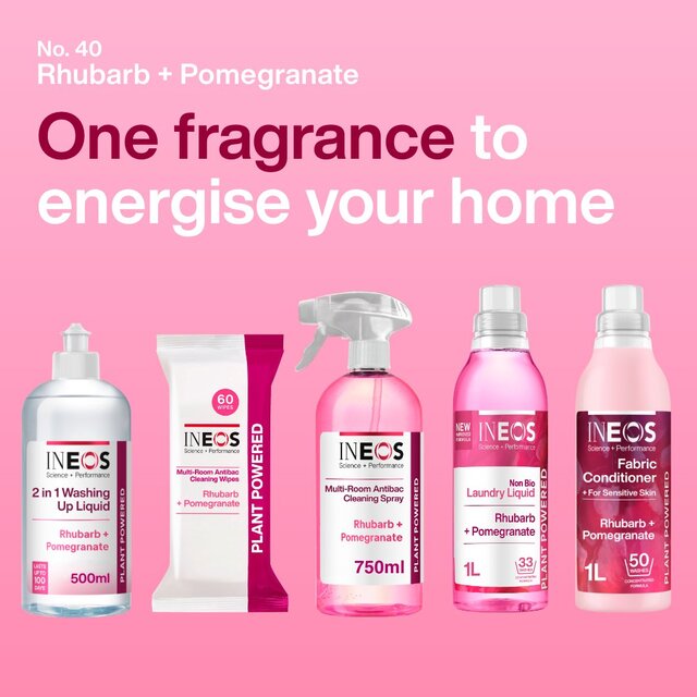 INEOS Non Bio Laundry Liquid Detergent Rhubarb + Pomegranate 33 Washes  thumbnail 8