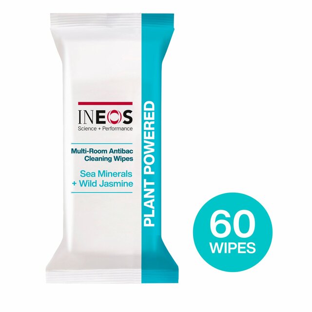 INEOS Antibac Multi-Room Surface Wipes Sea Minerals + Wild Jasmine
