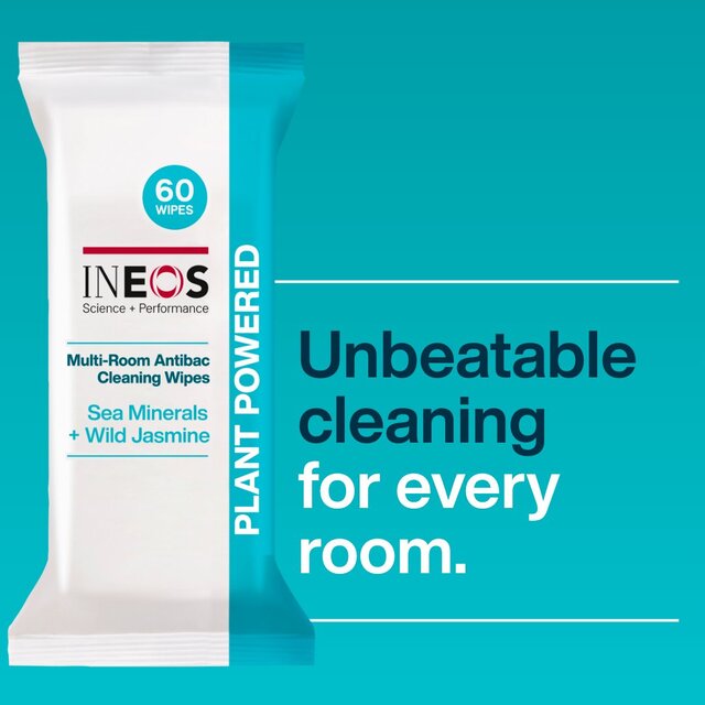 INEOS Antibac Multi-Room Surface Wipes Sea Minerals + Wild Jasmine thumbnail 3