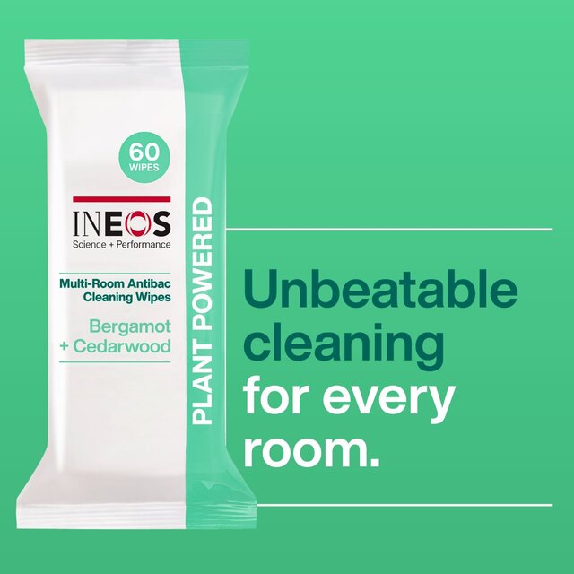 INEOS Antibac Multi-Room Surface Wipes Bergamot + Cedarwood thumbnail 6