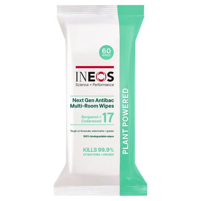 INEOS Antibac Multi-Room Surface Wipes Bergamot + Cedarwood thumbnail 8