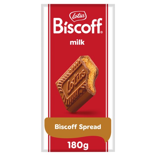 Lotus Biscoff Milk Chocolate with Biscoff Spread