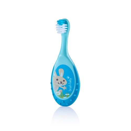 Brush-Baby Flossbrush 0-3 yrs Double Pack thumbnail 6