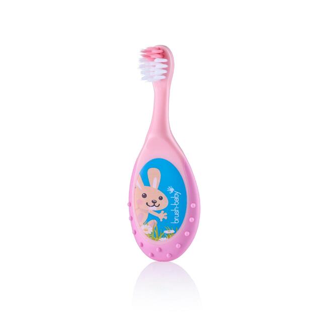Brush-Baby Flossbrush 0-3 yrs Double Pack thumbnail 4