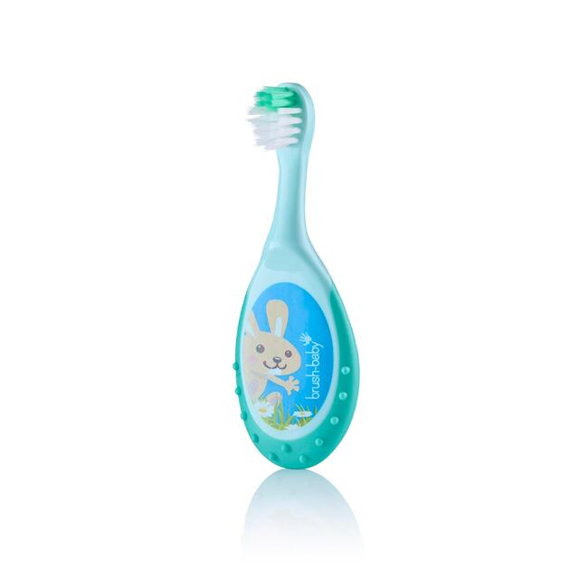 Brush-Baby Flossbrush 0-3 yrs Double Pack thumbnail 5