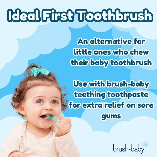 Brush-Baby Chewable Toothbrush Double Pack thumbnail 3