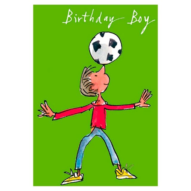 Quentin Blake Birthday Boy Birthday Card