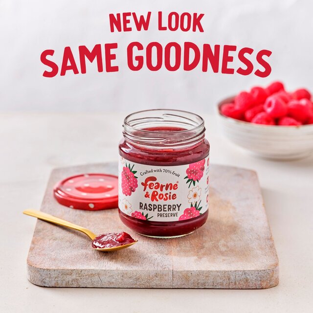 Fearne & Rosie Raspberry Jam 70% Fruit thumbnail 3