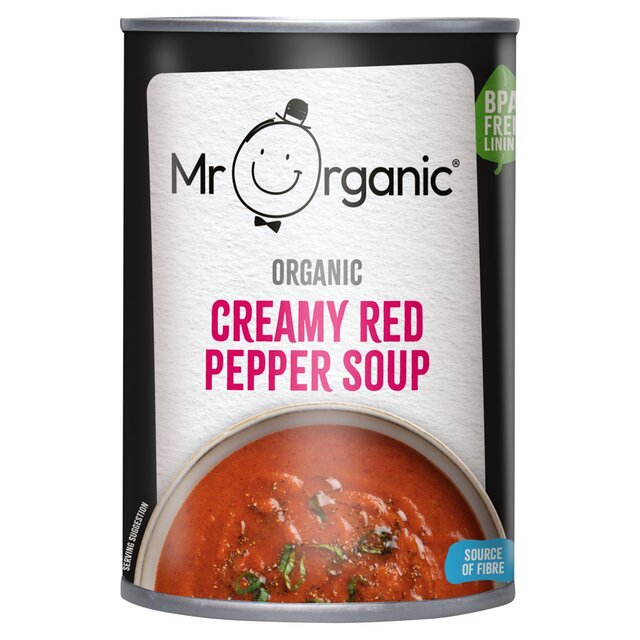 Mr Organic Creamy Red Pepper Soup