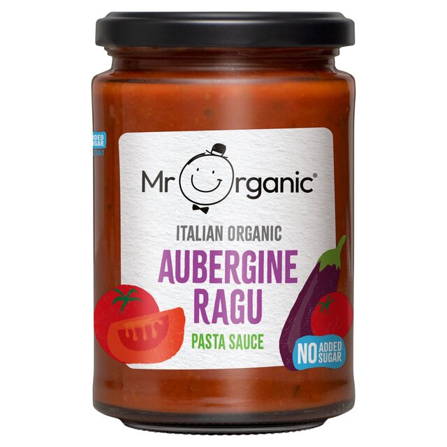Mr Organic Aubergine Ragu Pasta Sauce