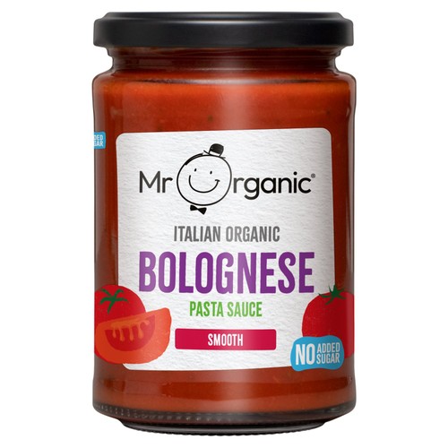Mr Organic Smooth Bolognese Pasta Sauce