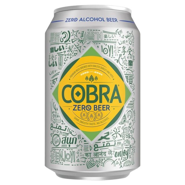 Cobra Zero Premium Alcohol Free Beer thumbnail 2