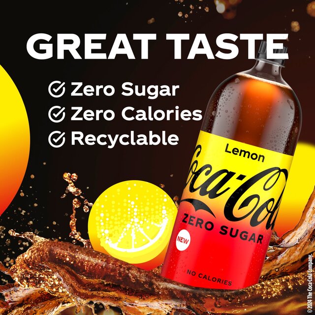 Coca-Cola Zero Sugar Lemon thumbnail 2