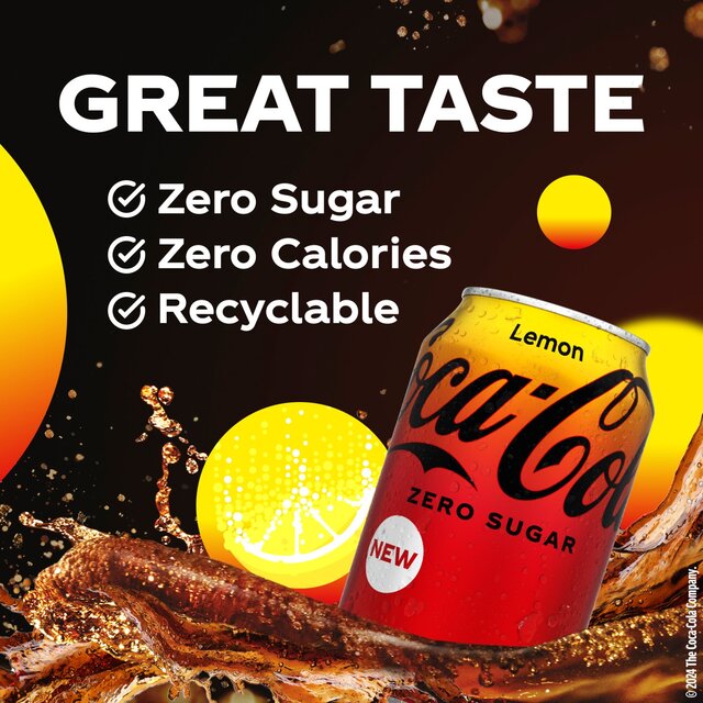 Coca-Cola Zero Sugar Lemon thumbnail 2