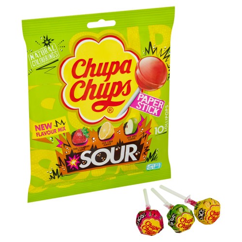 Chupa Chups Sour 10 Bag thumbnail 2