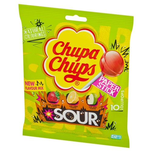 Chupa Chups Sour 10 Bag thumbnail 3